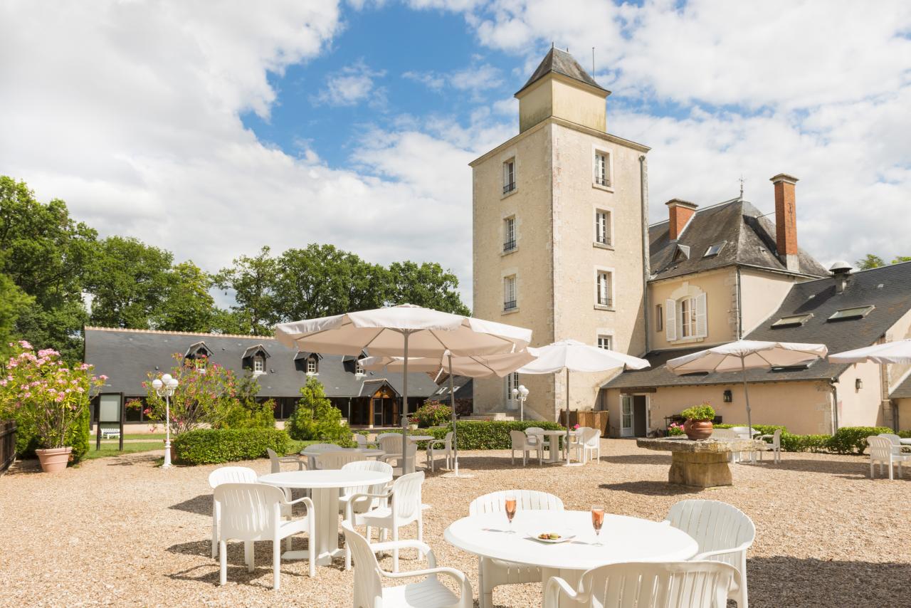Hôtel Relais des Landes - Terrasse - Parc